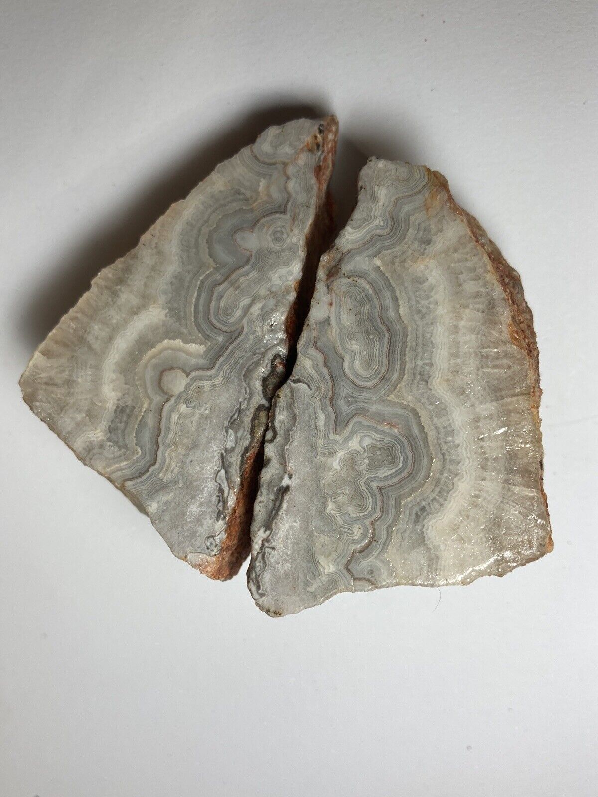 crazy lace agate polished