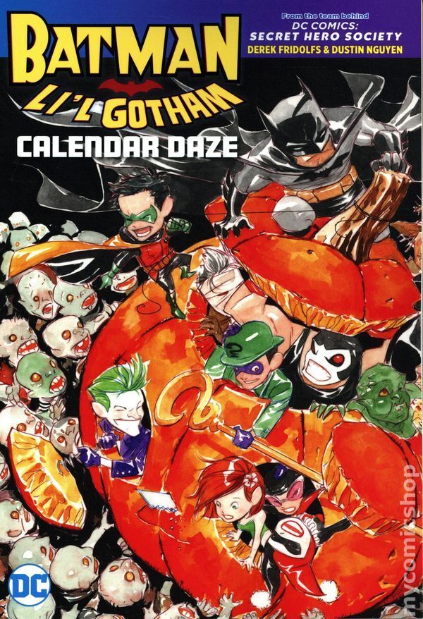Batman Li'l Gotham Calendar Daze TPB #1-1ST NM 2021 Stock Image