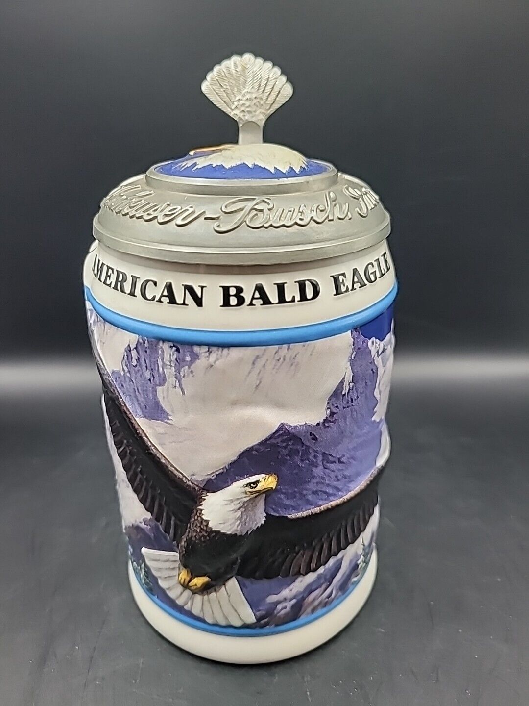 Budweiser American Bald Eagle Stein 1998 Series \