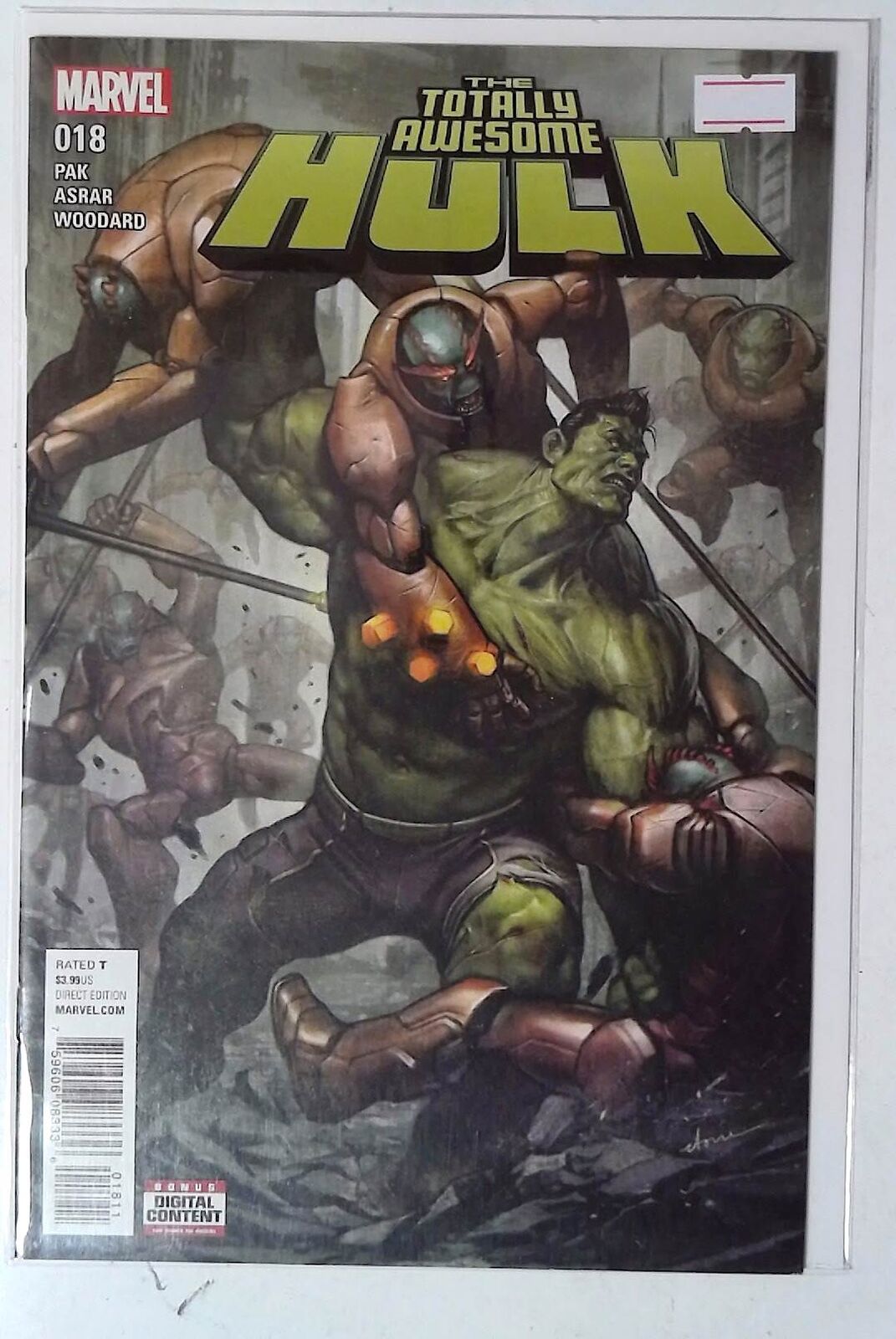 The Totally Awesome Hulk #18 Marvel Comics (2017) NM 1st Print Comic Book