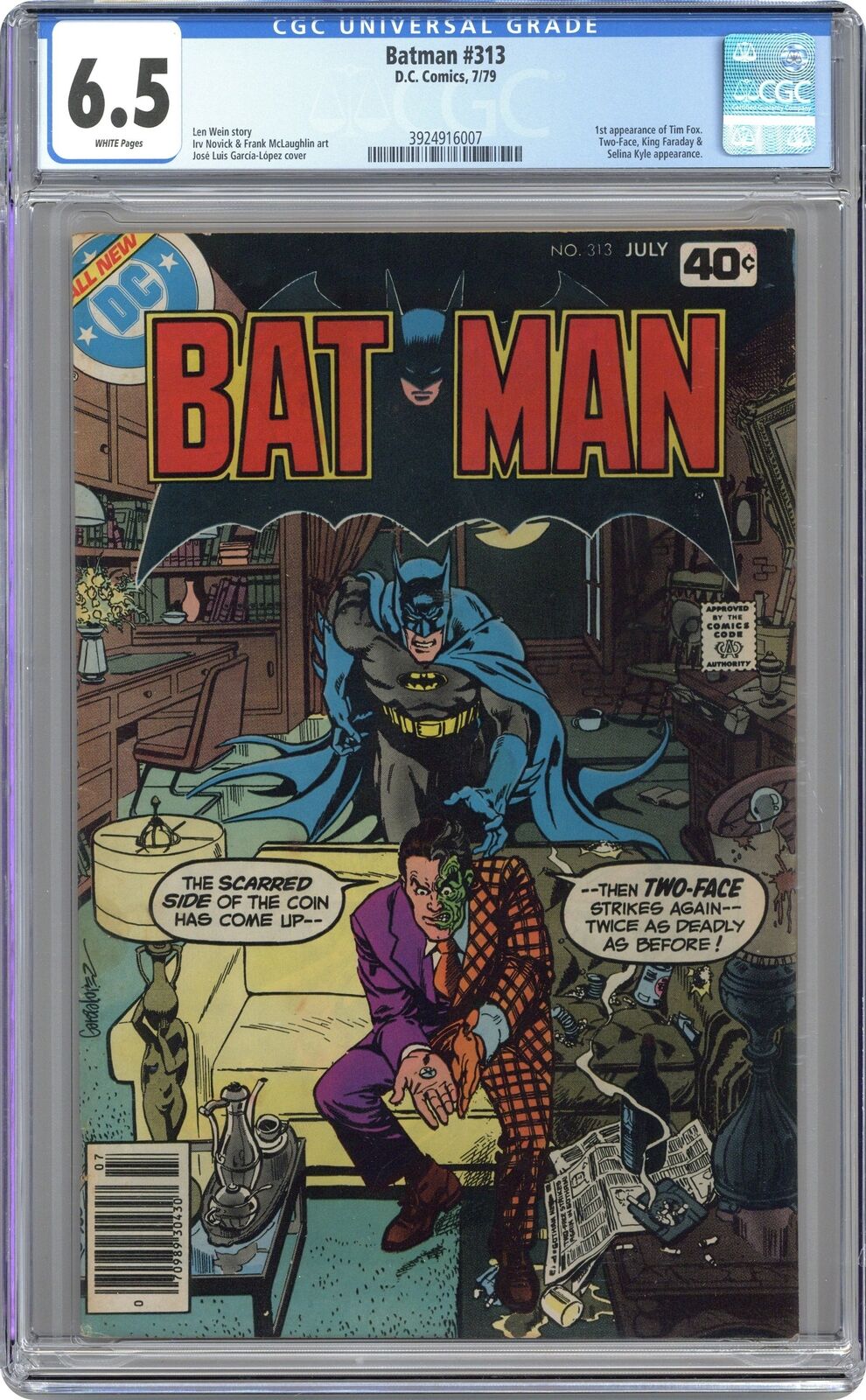 Batman #313 CGC 6.5 1979 3924916007
