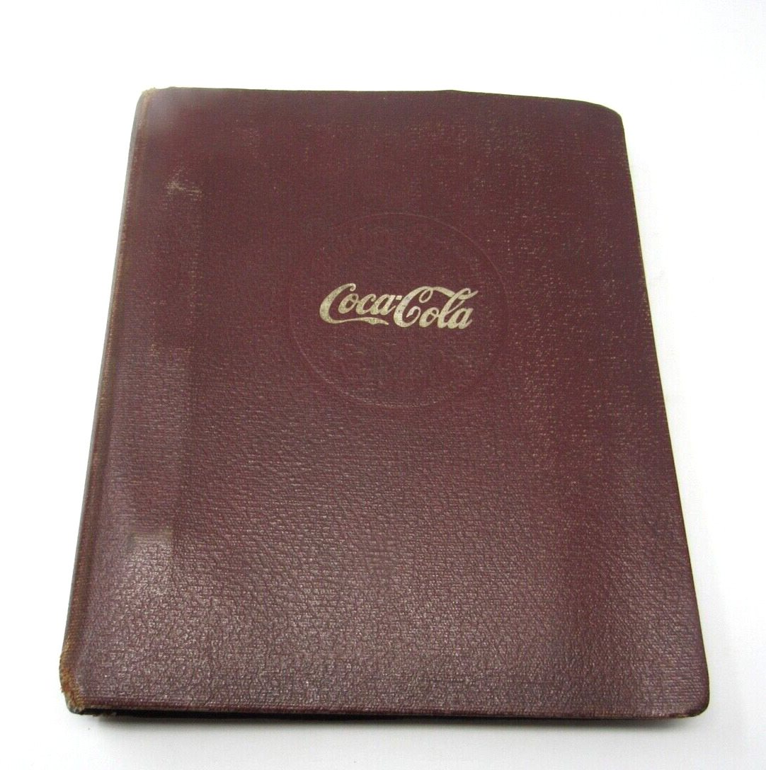 Los Angeles Coca Cola Salesman's Binder 1960s Price Lists Specs Coolers Charts +