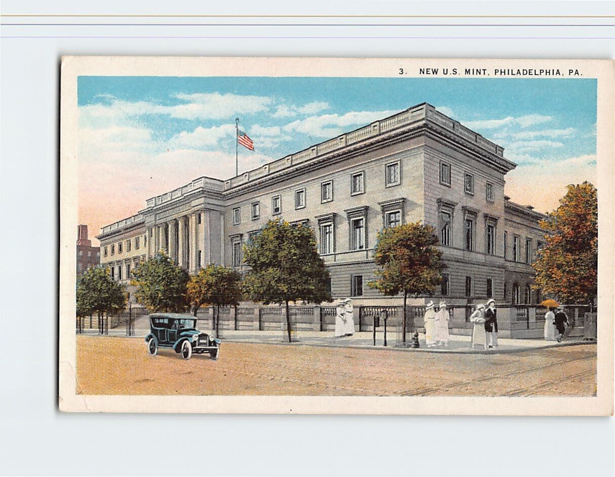 Postcard New US Mint Philadelphia Pennsylvania USA