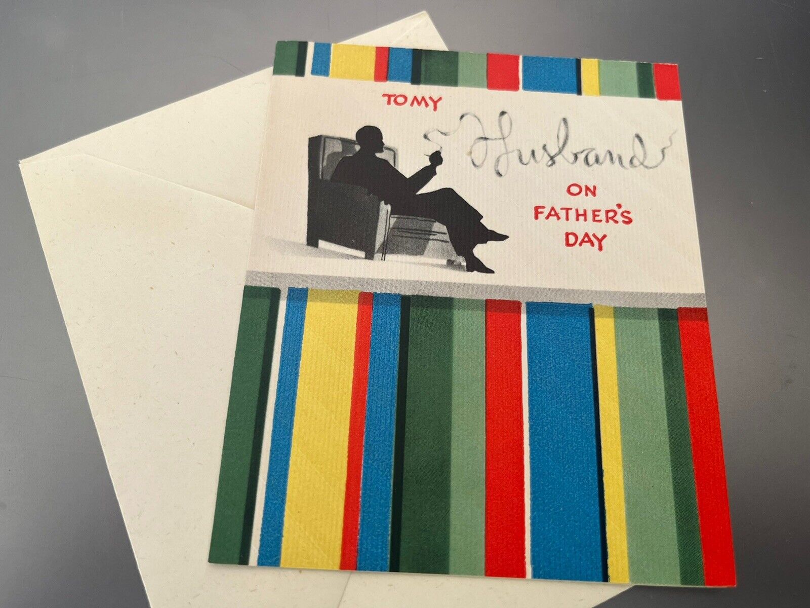 1940’s Unused Greeting Card Gibson Father’s Day