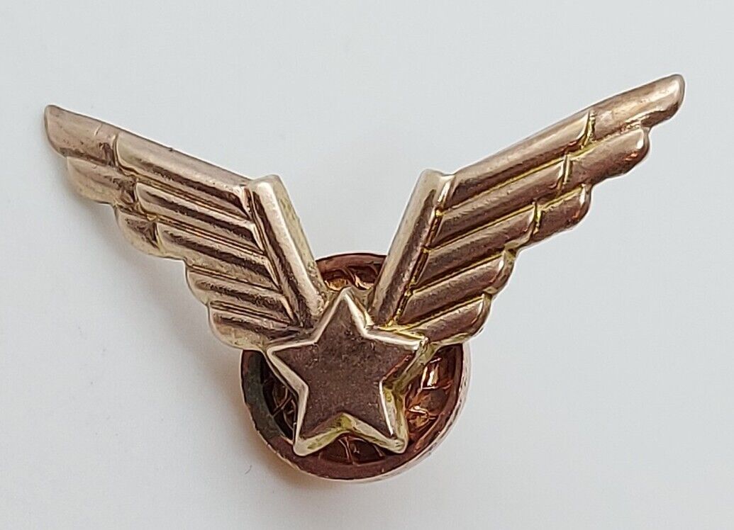  YUGOSLAV NATIONAL ARMY JNA COLLAR INSIGNIAS AIR FORCE, vintage metal badge 