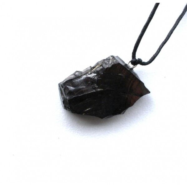 Shungite Pendant Elite Noble Stone Original Healing Crystal Karelia size MEDIUM