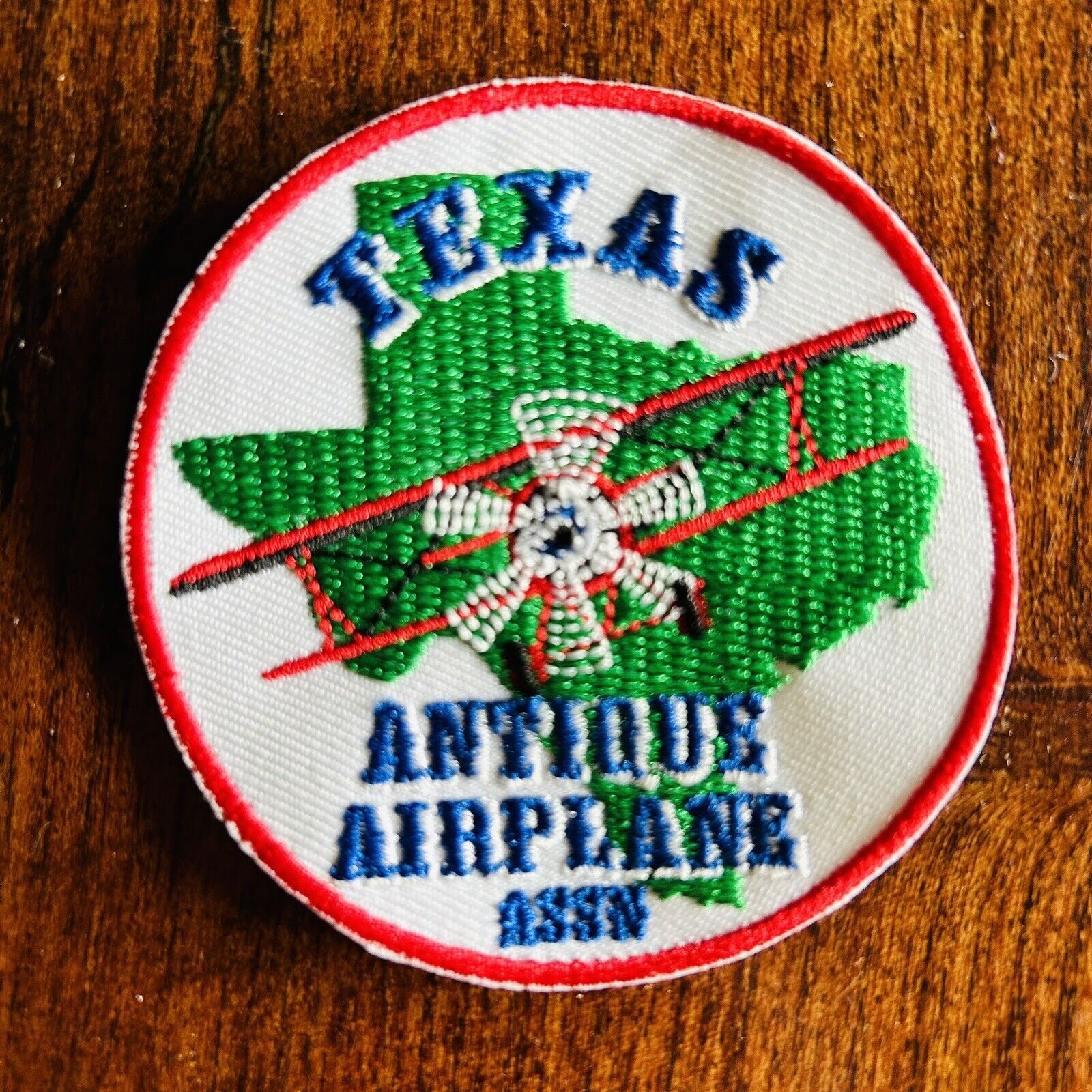 Texas Antique Airplane Association Embroidered Patch