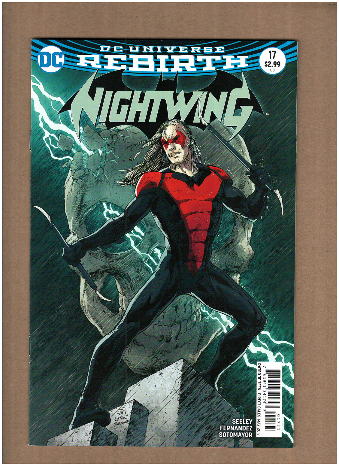 Nightwing #17 DC Rebirth 2017 DAMIAN WAYNE ROBIN Ivan Reis Variant NM- 9.2