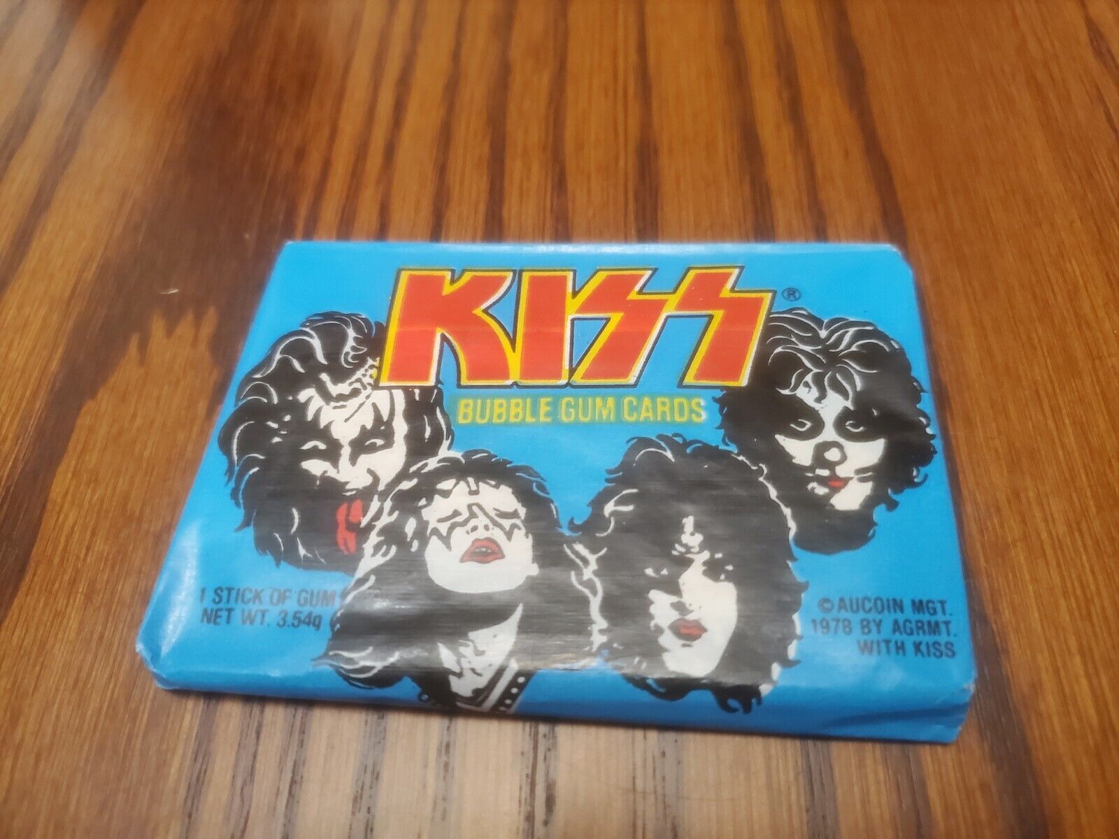 1978 Series 1 Kiss Donruss Pack Unopened