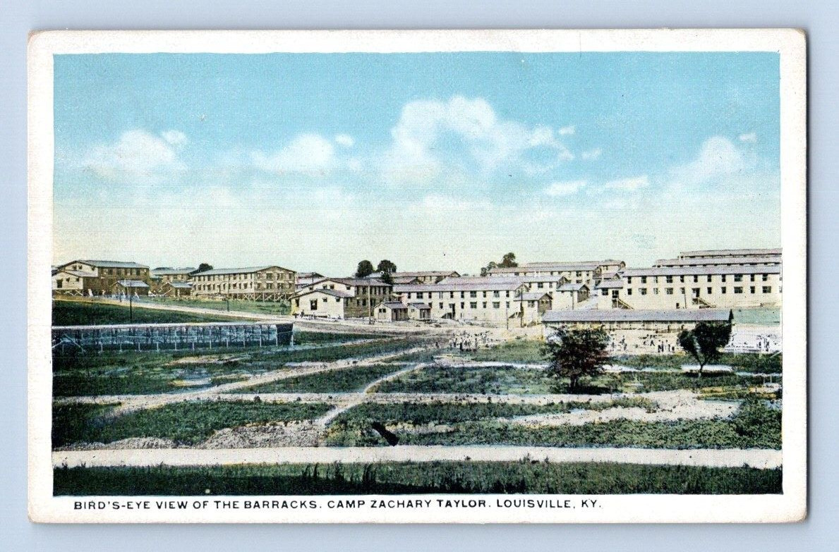 1918. LOUISVILLE, KY. CAMP ZACHARY TAYLOR. POSTCARD. 1A38