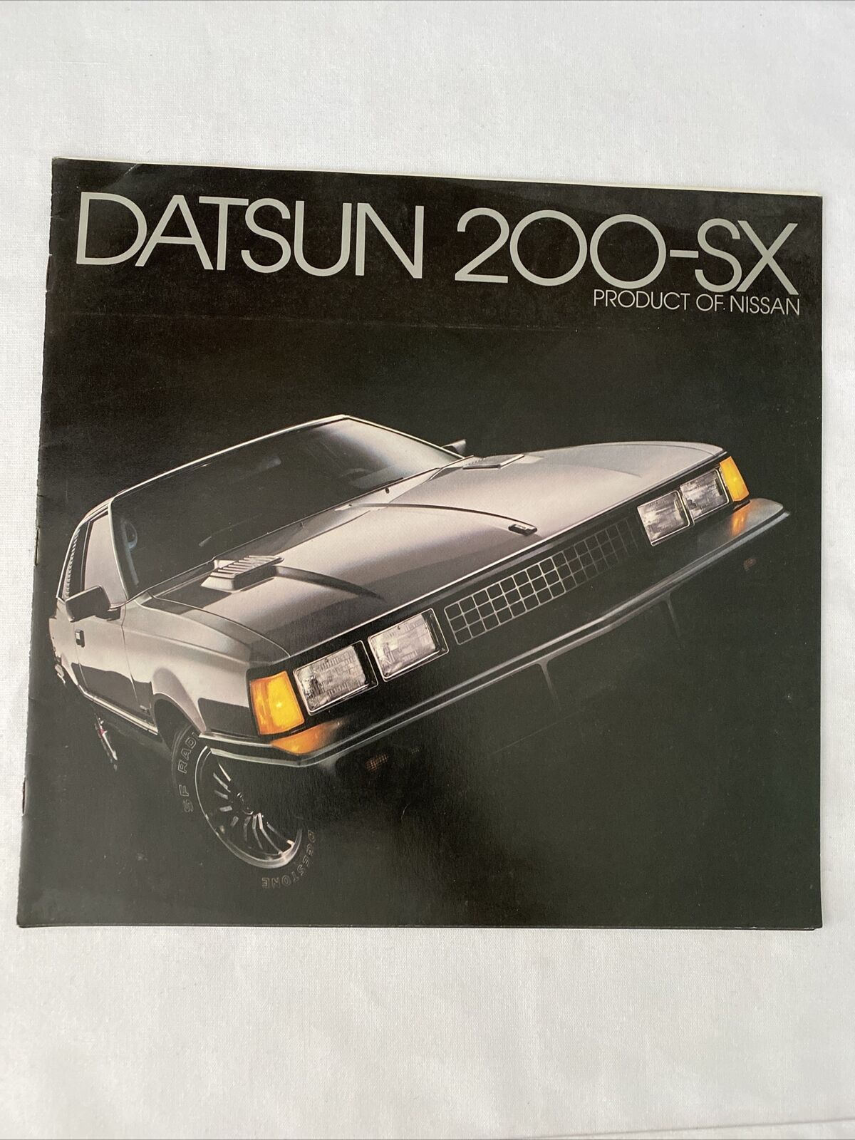 1982 NISSAN Brochure DATSUN 200-SX Great Info & Picture INDULGING SENSES (CP155)