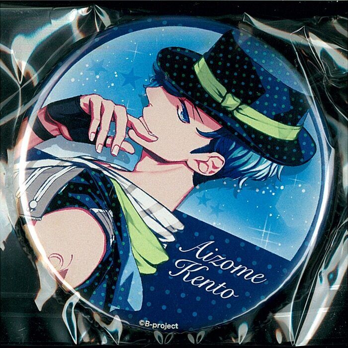 1st STAGE2016 B-PROJECT Aizen Kenju key visual ver) Trading Can Badge