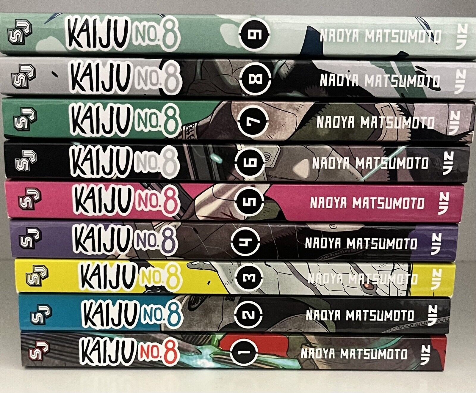 Kaiju No. 8 Manga Bundle Vol 1-9 ENGLISH Brand new Viz