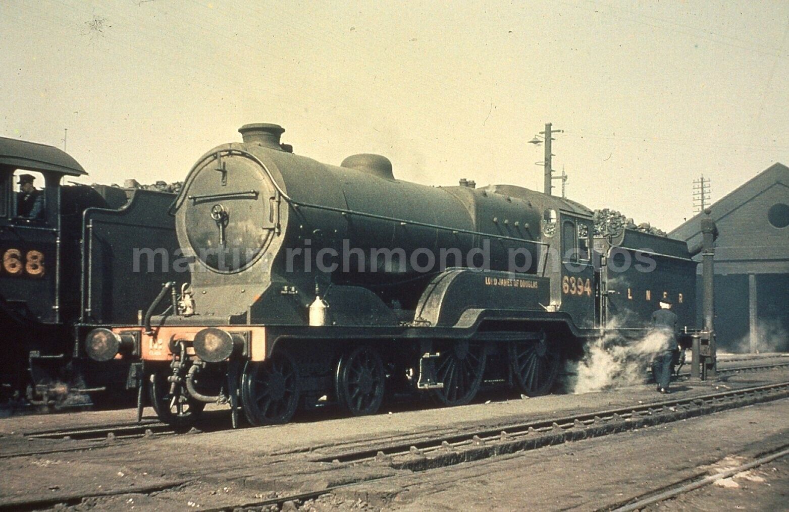 Colour-Rail Slide NE 46 St. Margarets D11 6394 Lord James of Douglas 1938 CR134