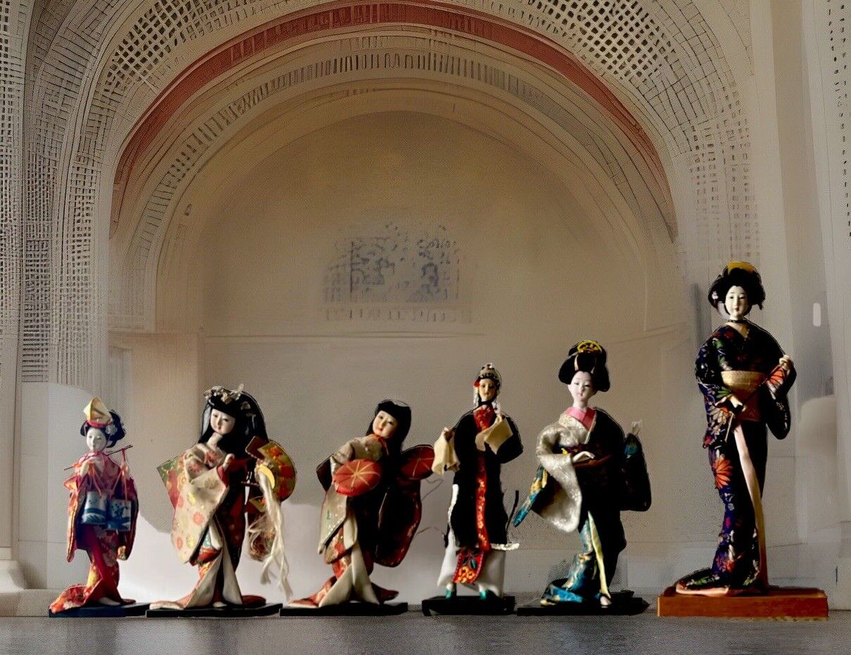 Vintage Geisha Dolls (Lot, Or Individual)
