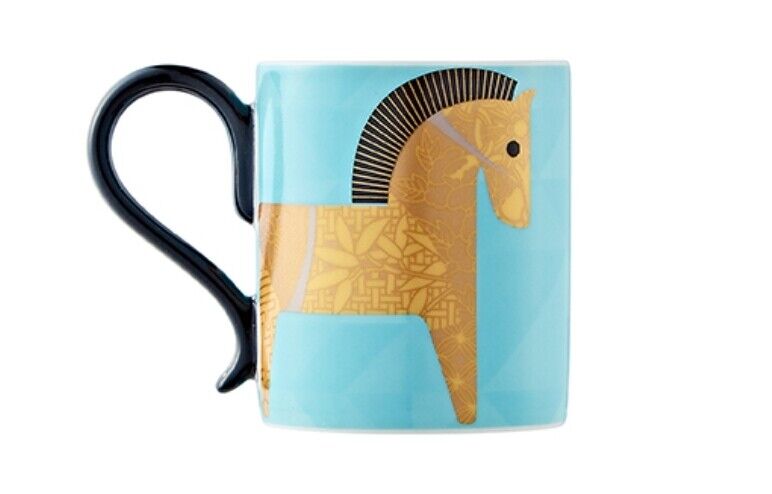 Starbucks Korea Blue horse demi mug cup 89ml
