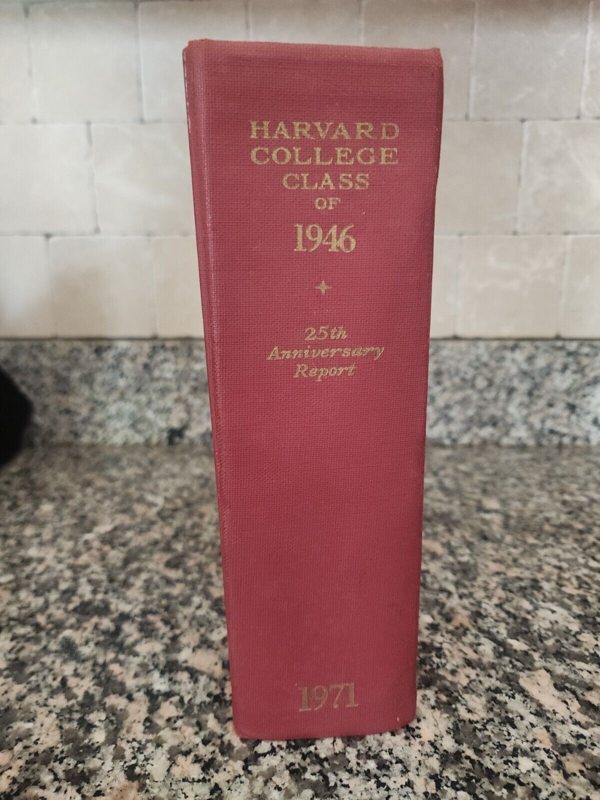 Harvard College Class Of 1946 25th Anniversary Report