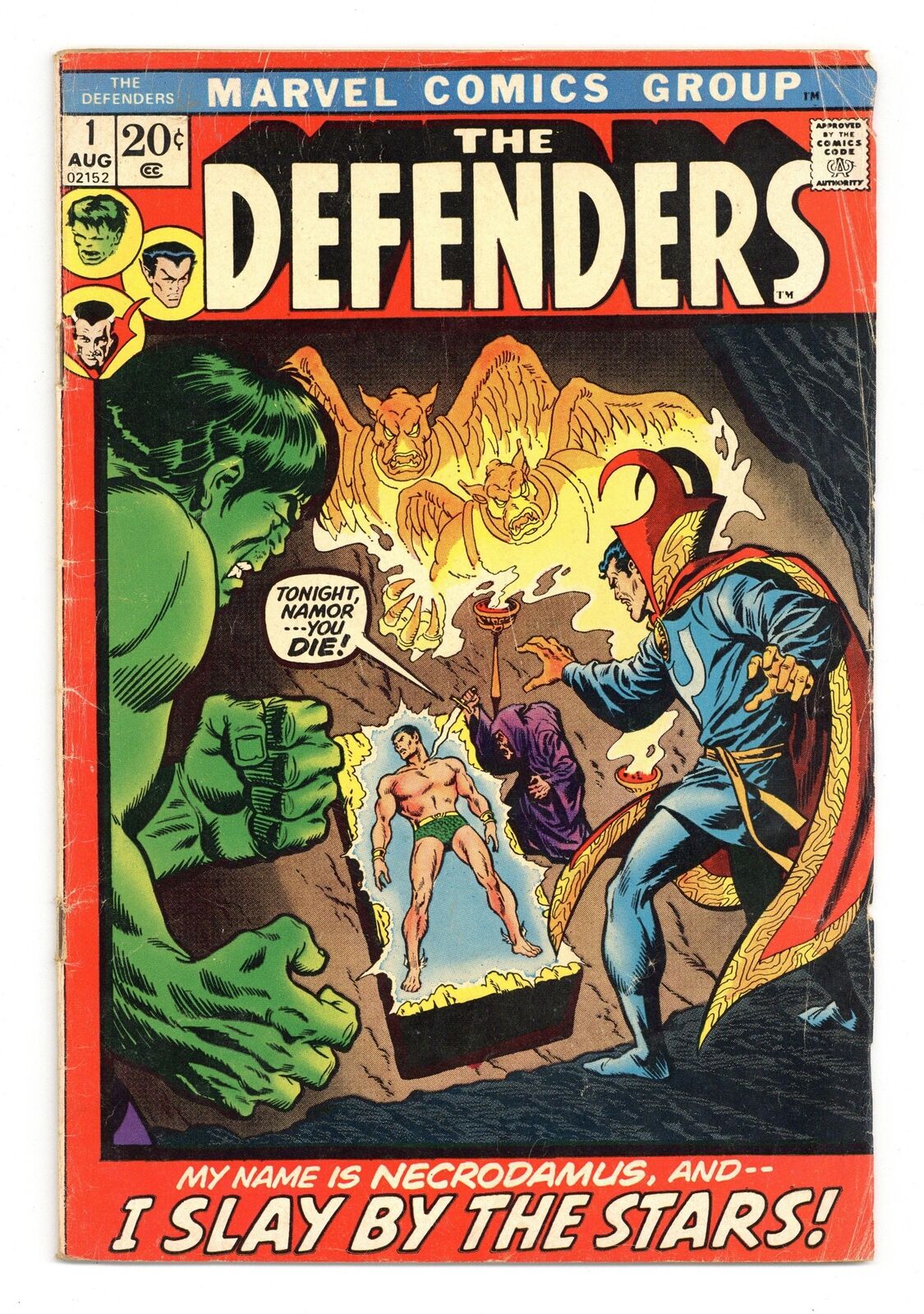 Defenders #1 GD/VG 3.0 1972