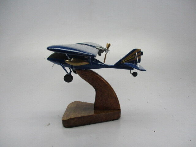 Birdman Chinook Plus 2 Airplane Desktop Mahogany Kiln Dried Wood Model Small New