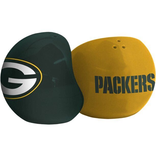 Boelter Brands NFL Green Bay Packers Home and Away Salt and Pepper Shakers