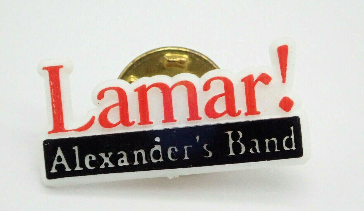 Lamar Alexander's Band Vintage Lapel Pin