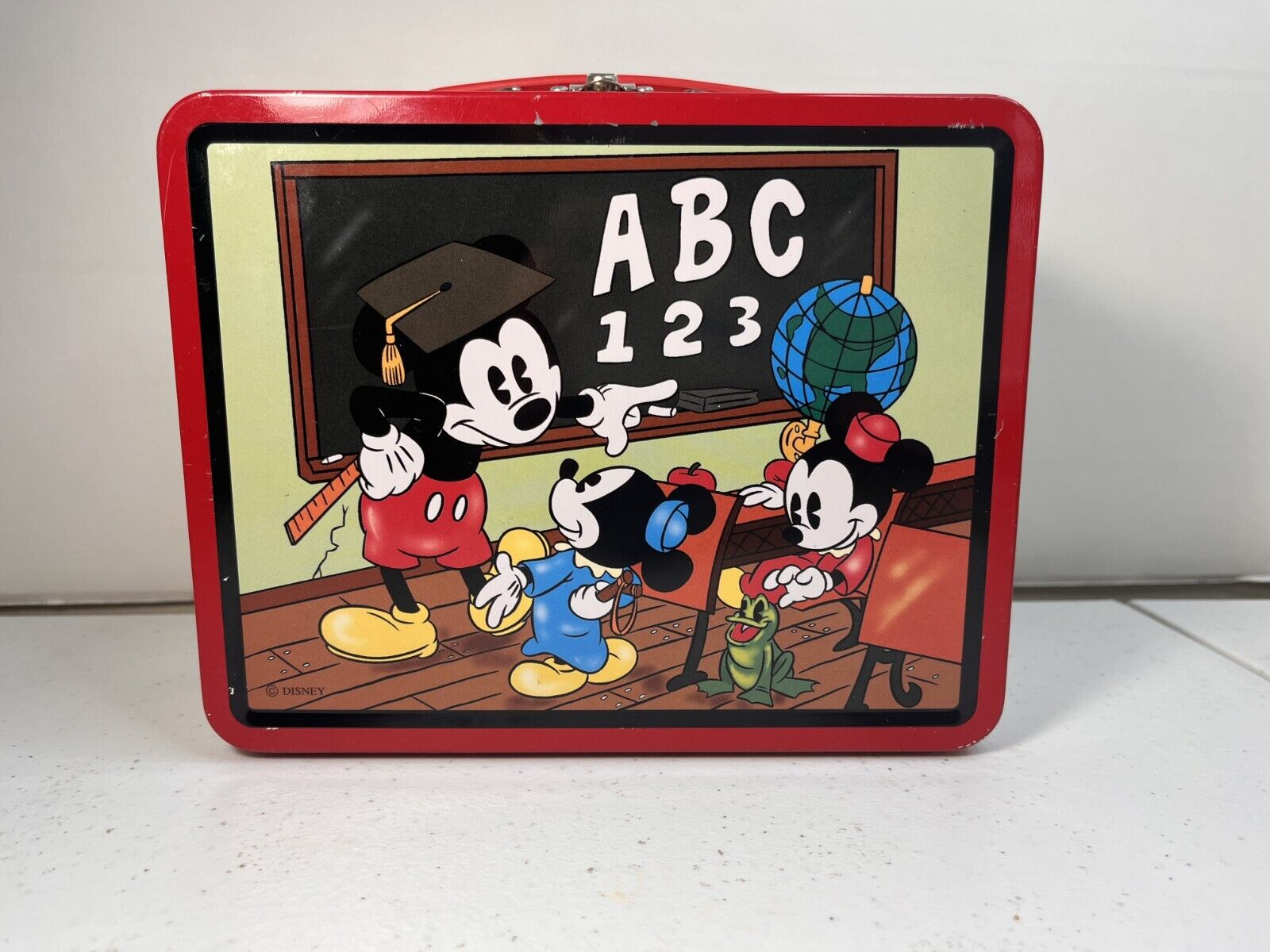 Vintage 1990's Disney Mickey Mouse Lunch Box