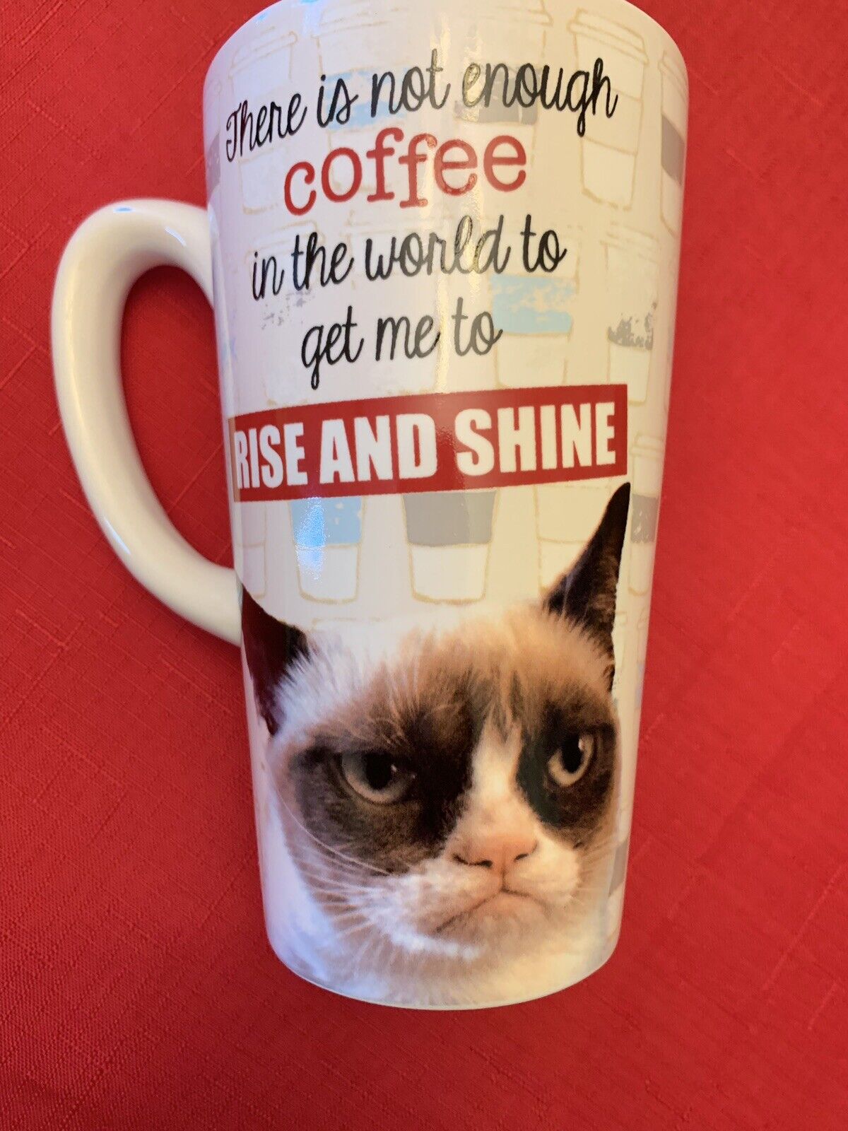 Ganz Grumpy Cat 16 oz Latte Mug ( \