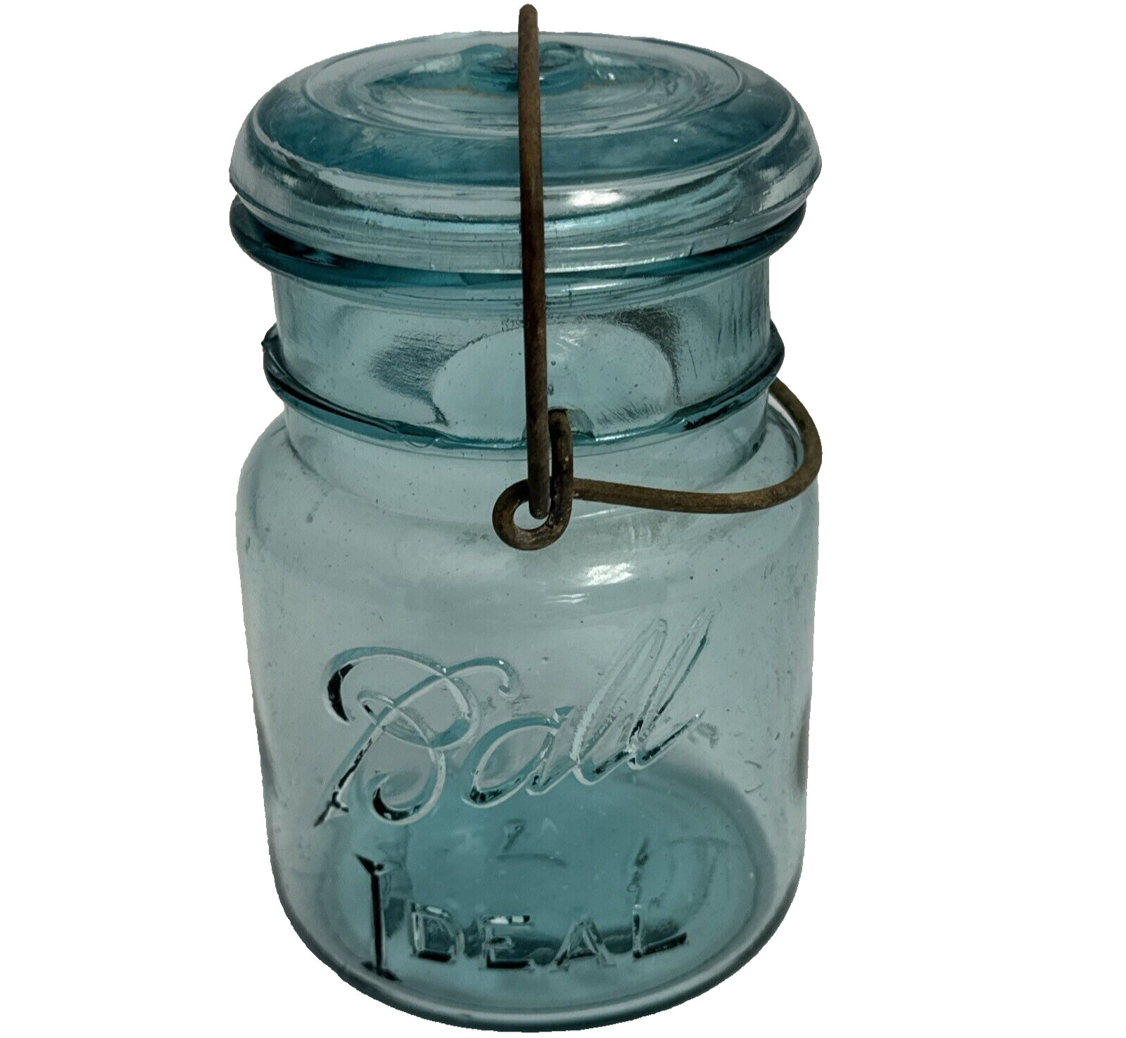 Antique Ball Ideal 1915-1923 Pint Mason Jar.