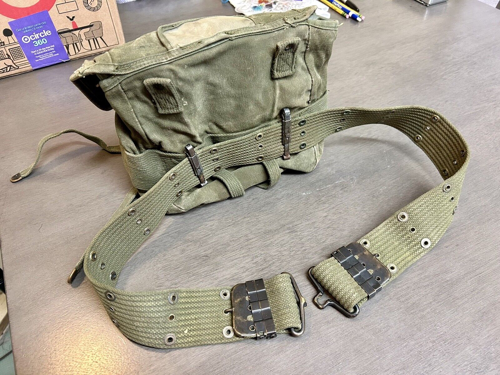 Vietnam War Pack With Belt