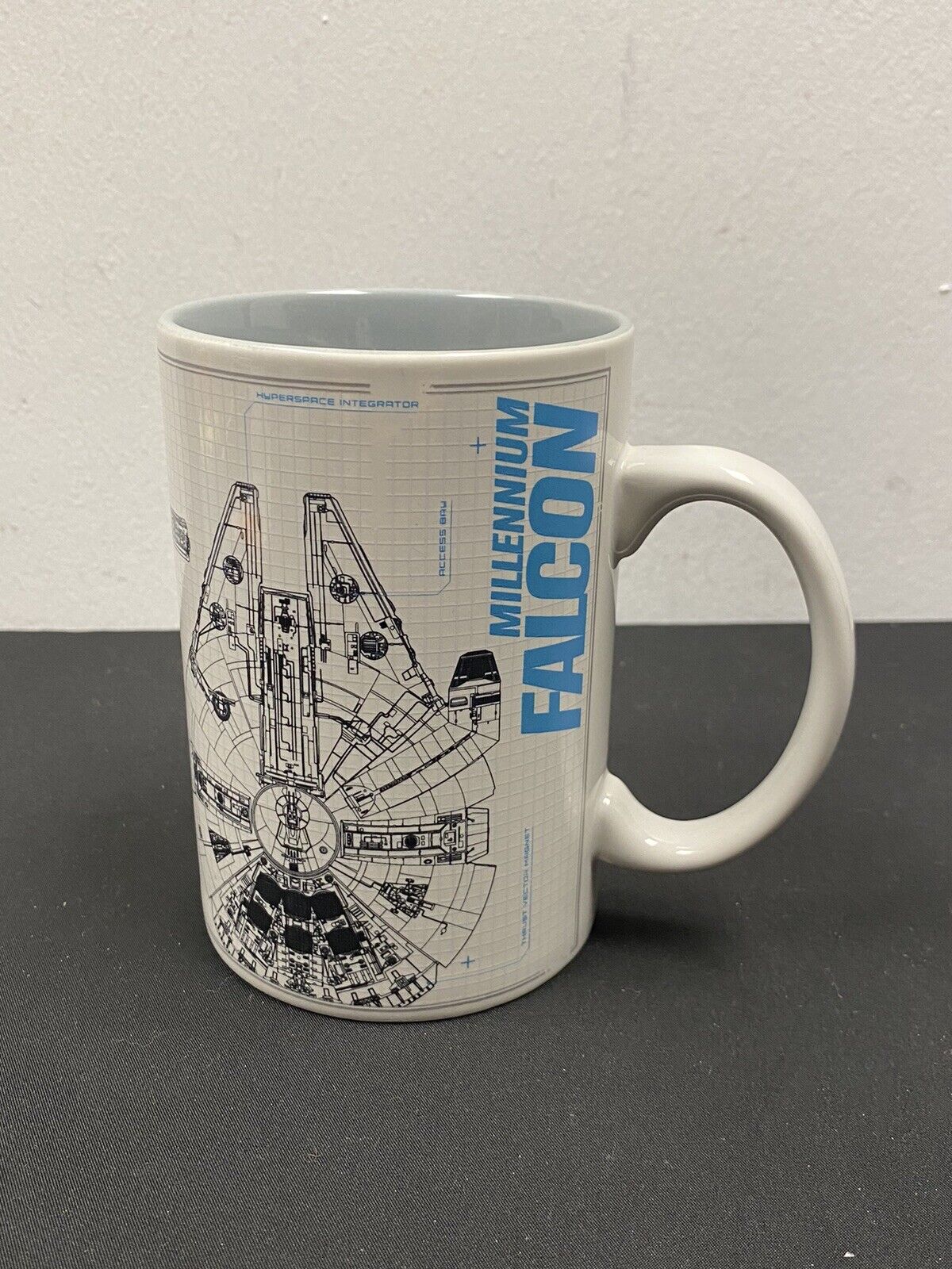 Disneyland Paris Exclusive Millennium Falcon & YT-1300 Blueprint Sketch Mug Cup