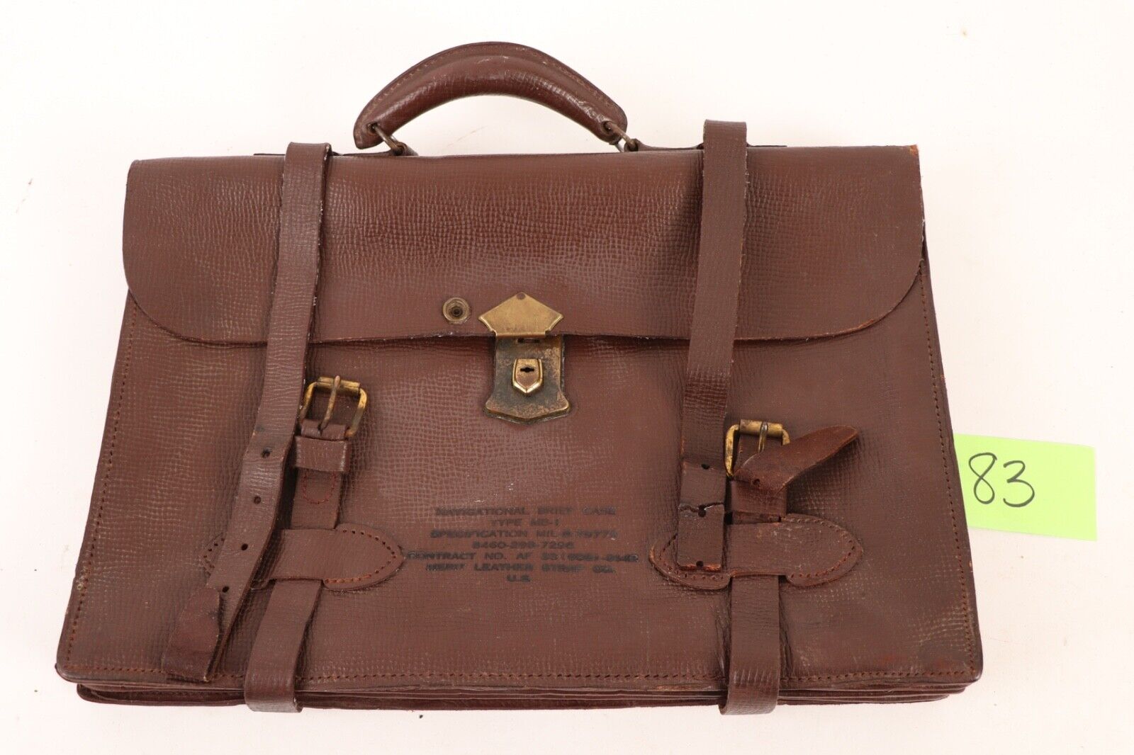 G83 US Army Air Corps Navigational Briefcase