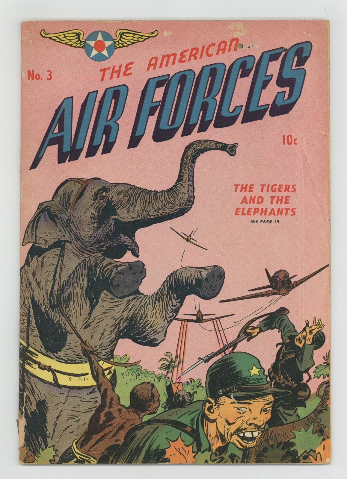 American Air Forces #3 GD/VG 3.0 1944