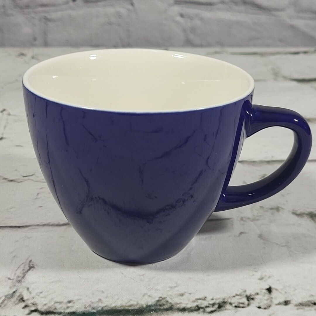 CREATURE CUPS Blue Mug 3D White FROG Inside