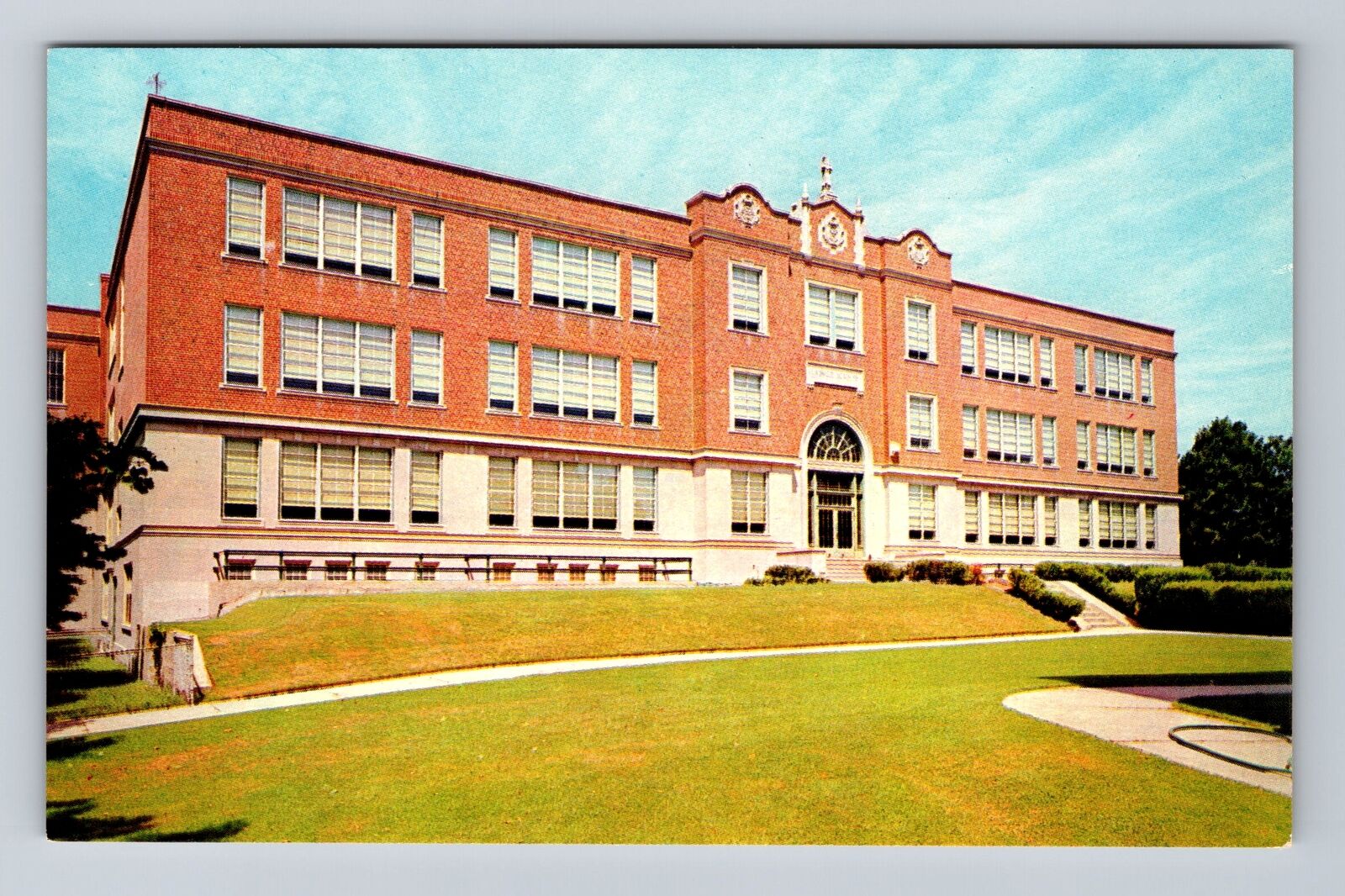 Providence RI-Rhode Island, La Salle Academy, Antique Souvenir Vintage Postcard
