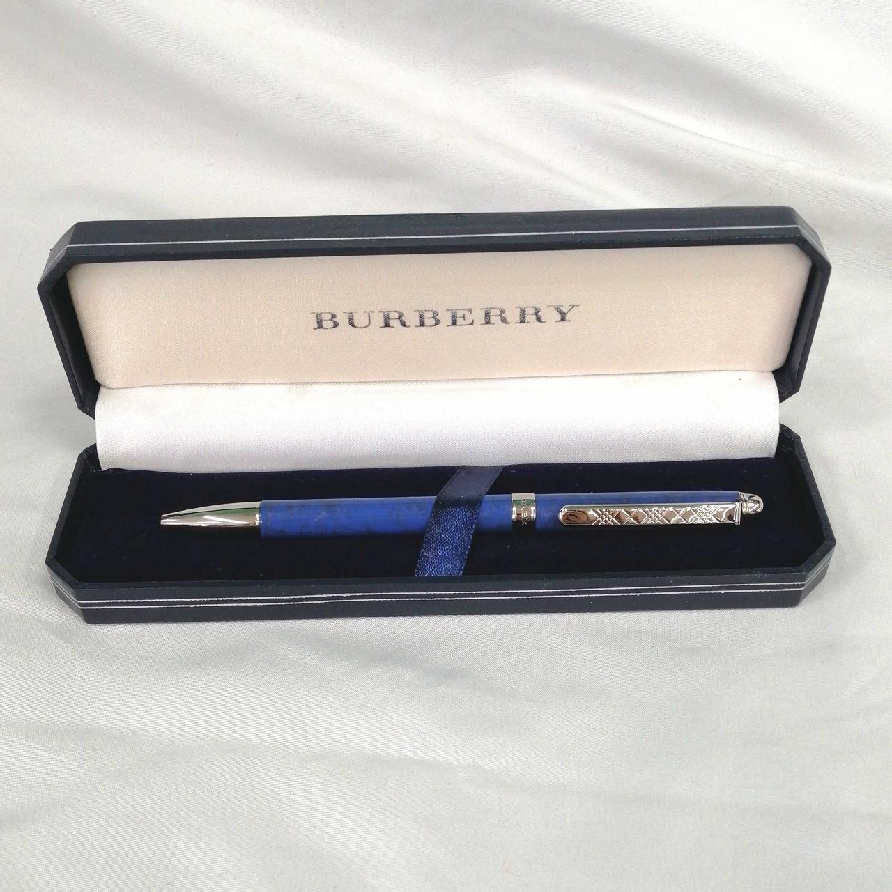 Burberry Blue Kfl8 Ballpoint Pen