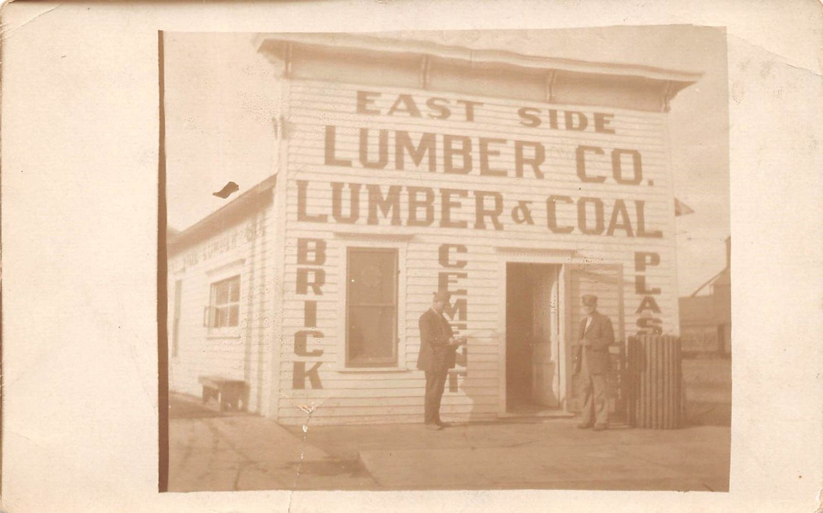 RPPC Stillwater Minnesota EAST SIDE LUMBER & COAL COMPANY C1910 Photo Postcard