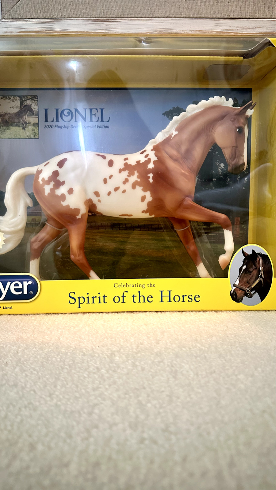 Breyer Lionel 2020 Flagship Dealer Special Limted Edition, Horse New in box