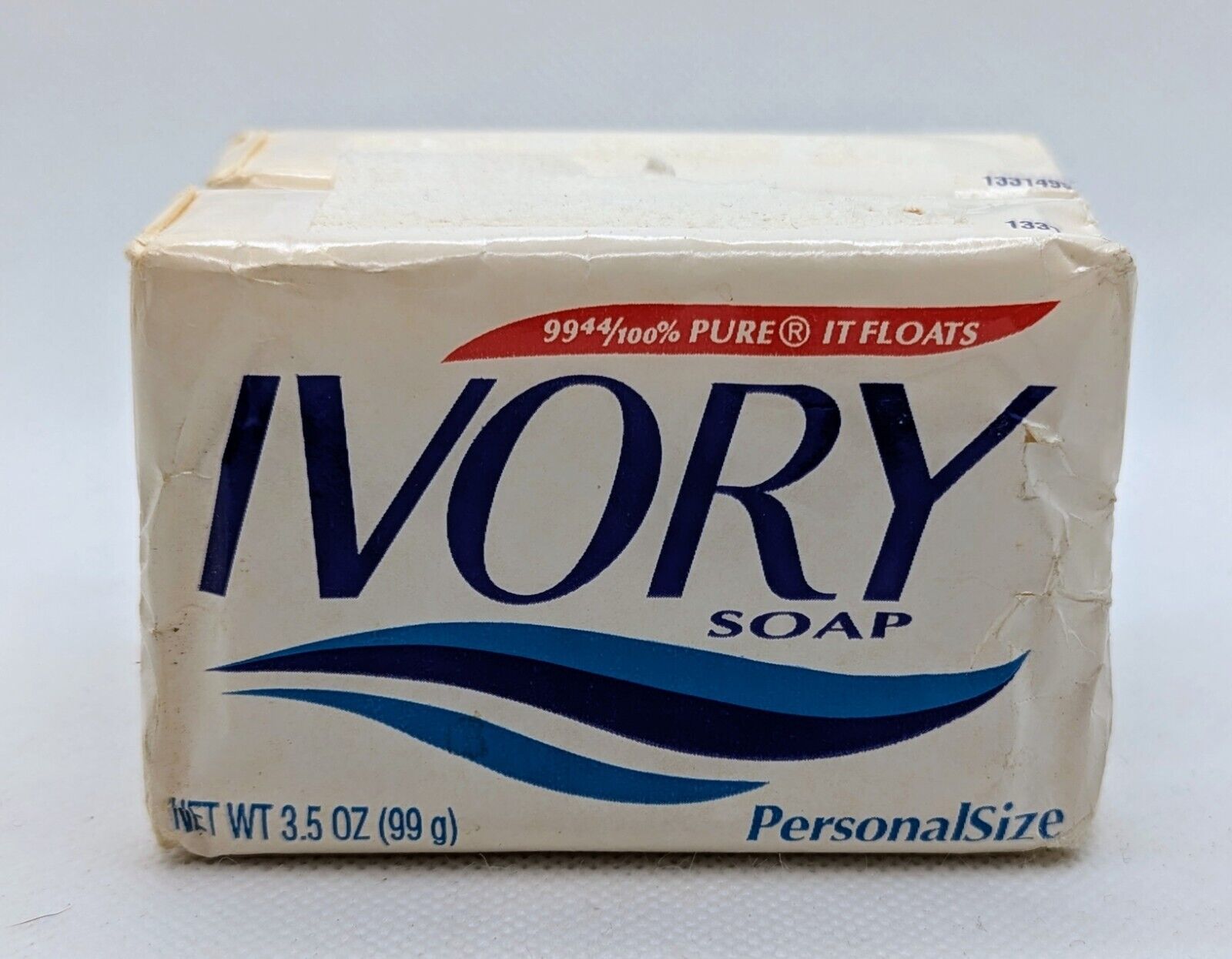 Vtg Ivory Bar Soap Bath Size Bars 3.5 Oz Each (Lot of 2 Bars) Prop New Old Stock