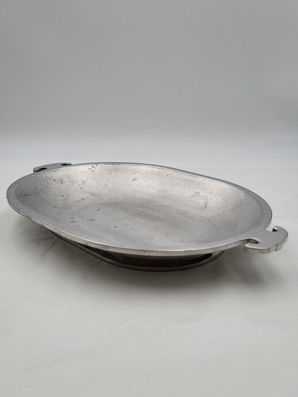 Antique 1930\'s (pre patent) Guardian Service Aluminum Oval Dish