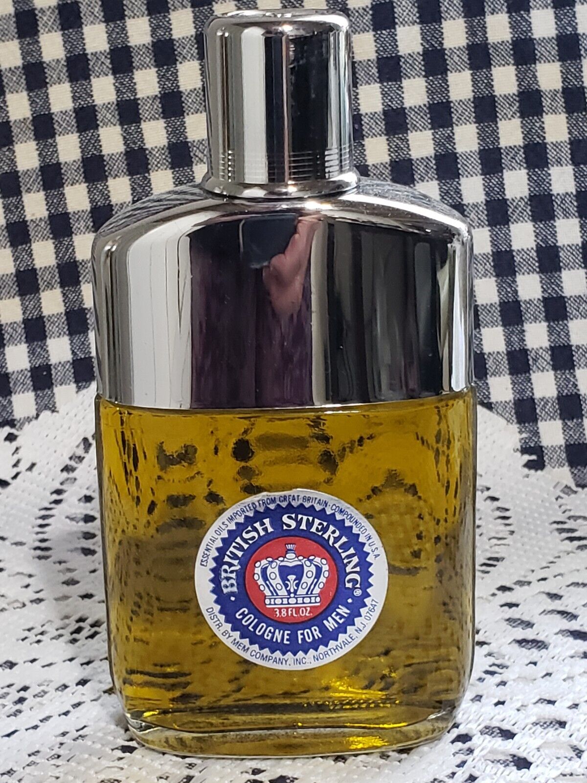 vintage british sterling  cologne splash DANA 3.8 fl. oz.  NWOB