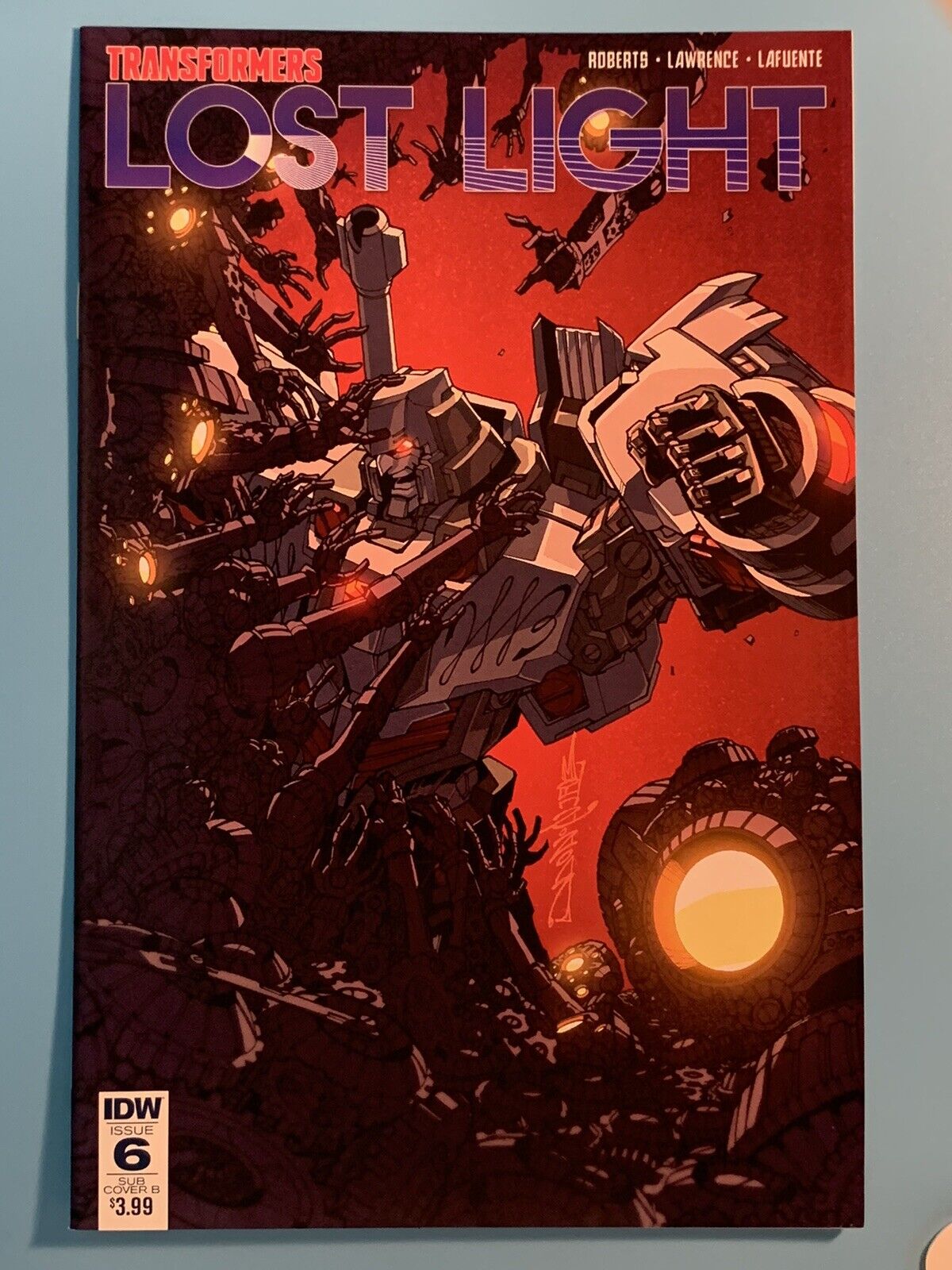 Transformers Lost Light #6 Variant IDW 2016 Comic Book Rare