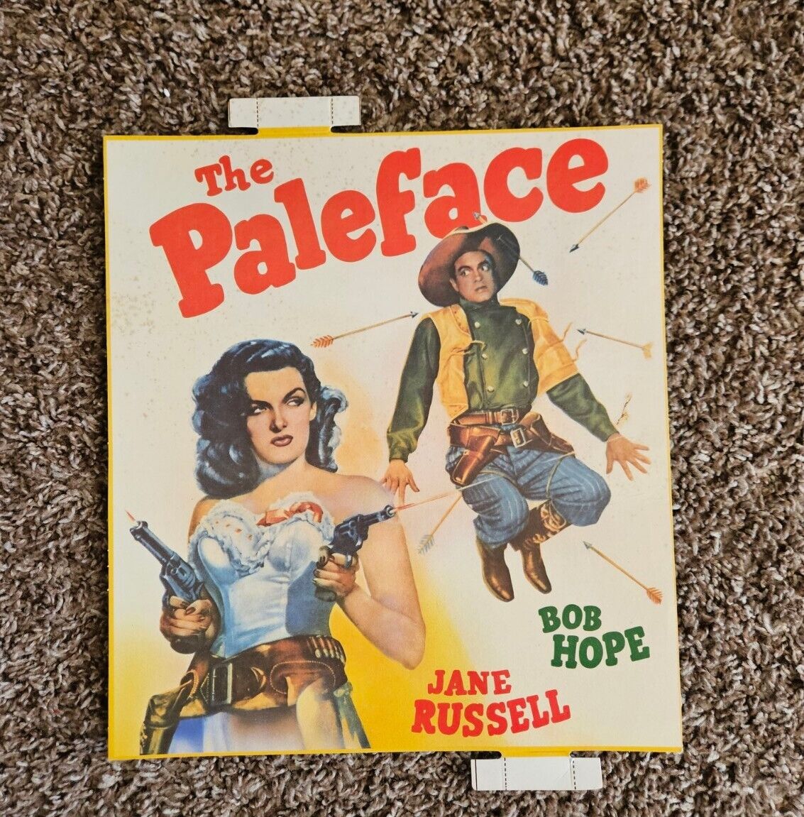 Bob Hope The Paleface Movie video store display