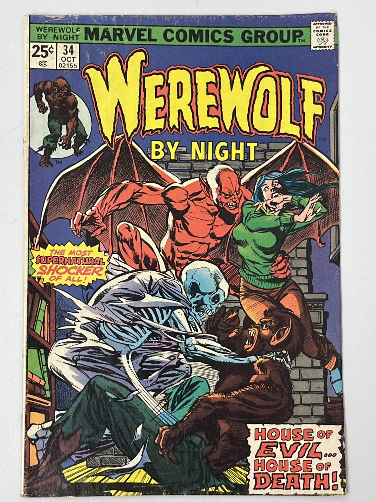 Werewolf by Night #34 (1975) in 6.5 Fine+