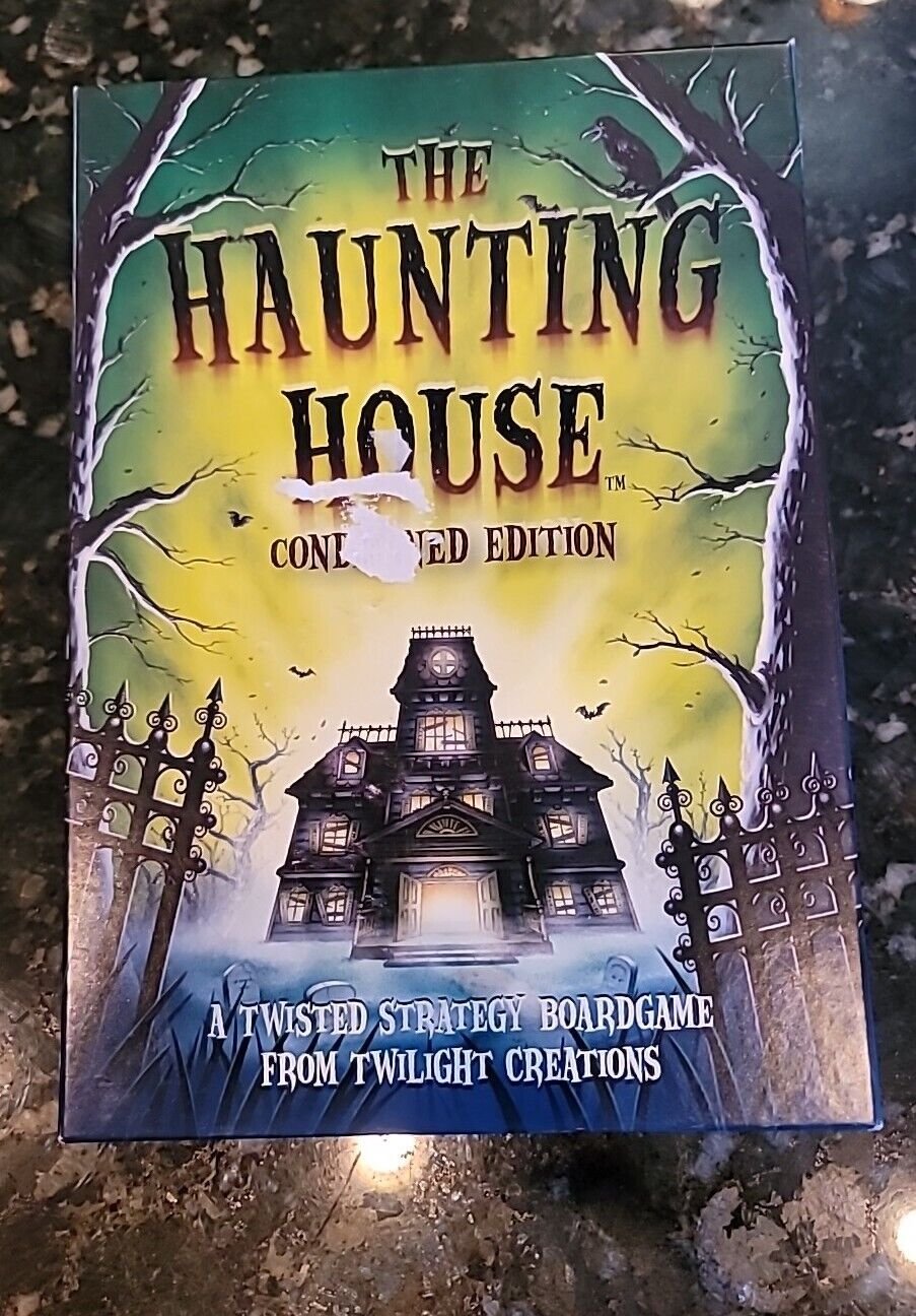 Vintage Halloween Haunting House Game Unused FUN Collectible 