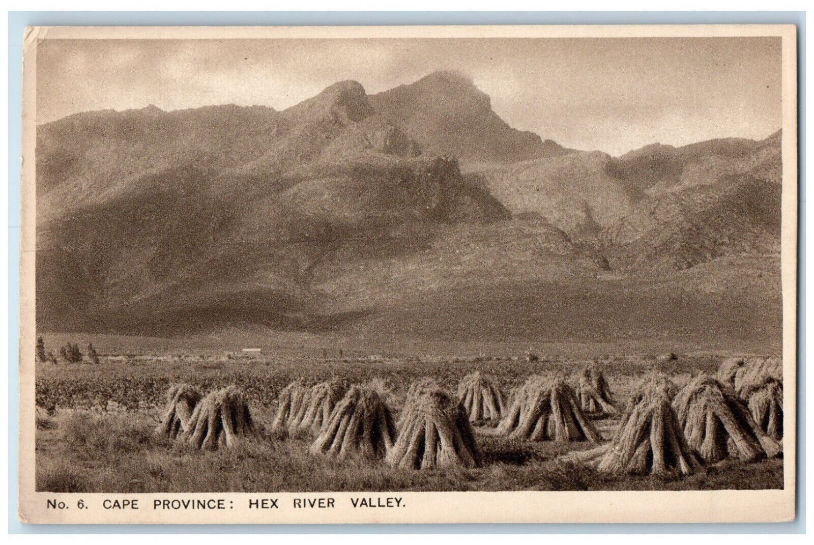 c1920's No.3 Cape Province Hex River Western Cape of South Africa Postcard
