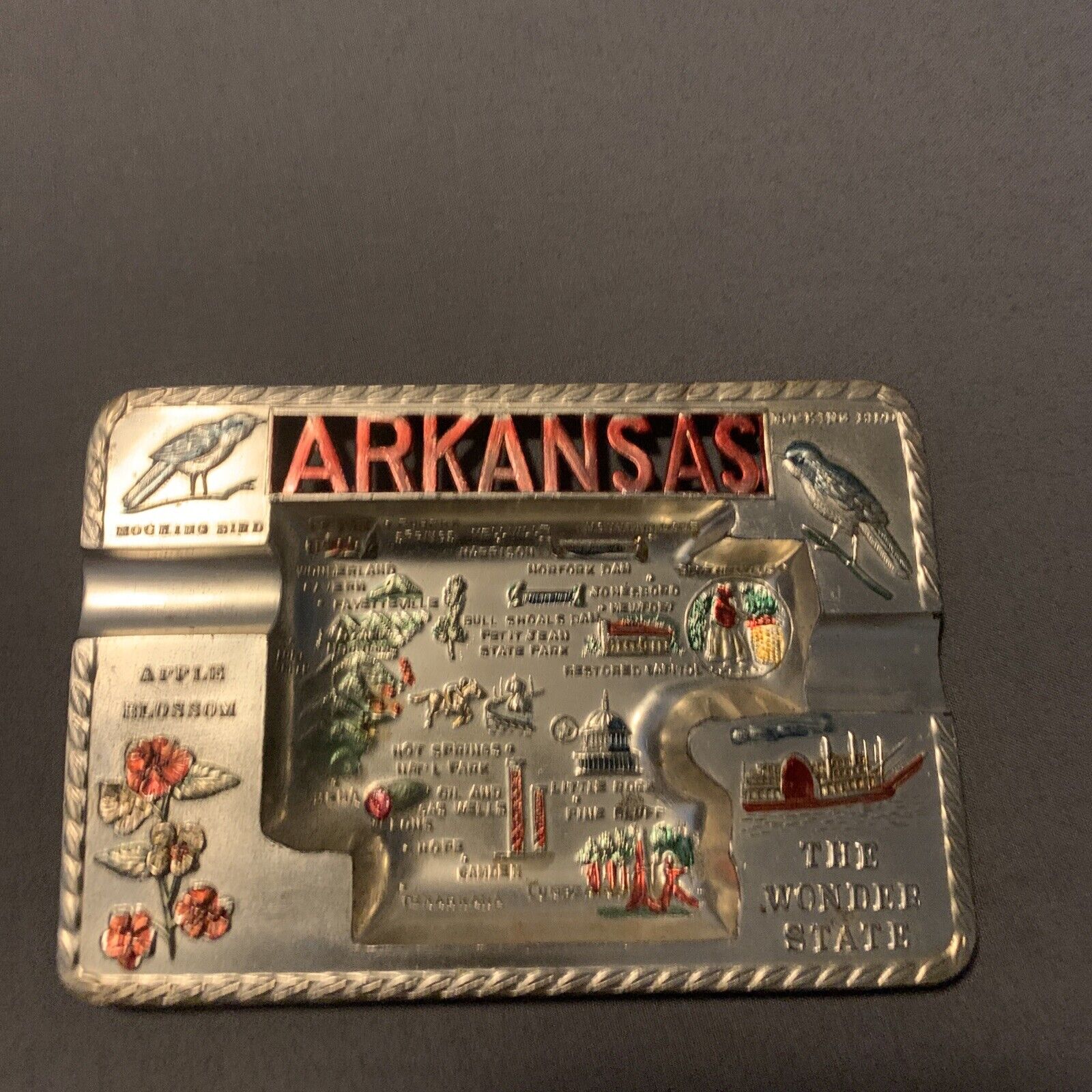 Vintage Arkansas Ashtray