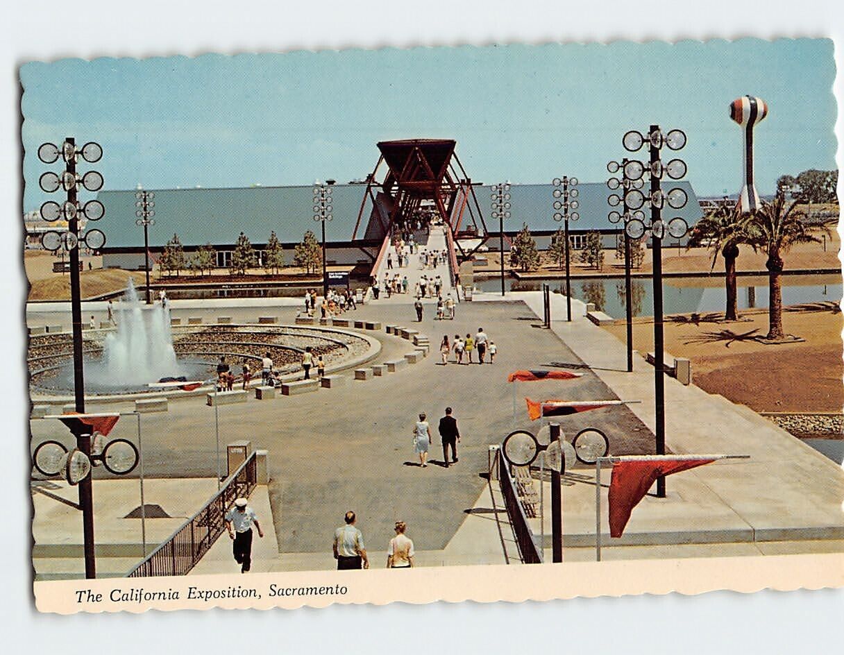 Postcard The California Exposition Sacramento CA USA North America