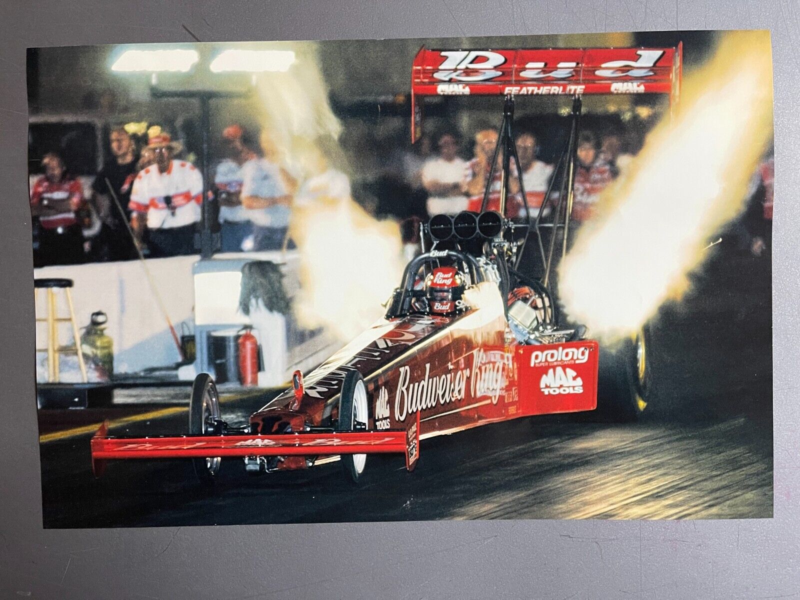 2002 Budweiser Top Fuel NHRA Print, Picture, Poster - RARE Awesome Frameable