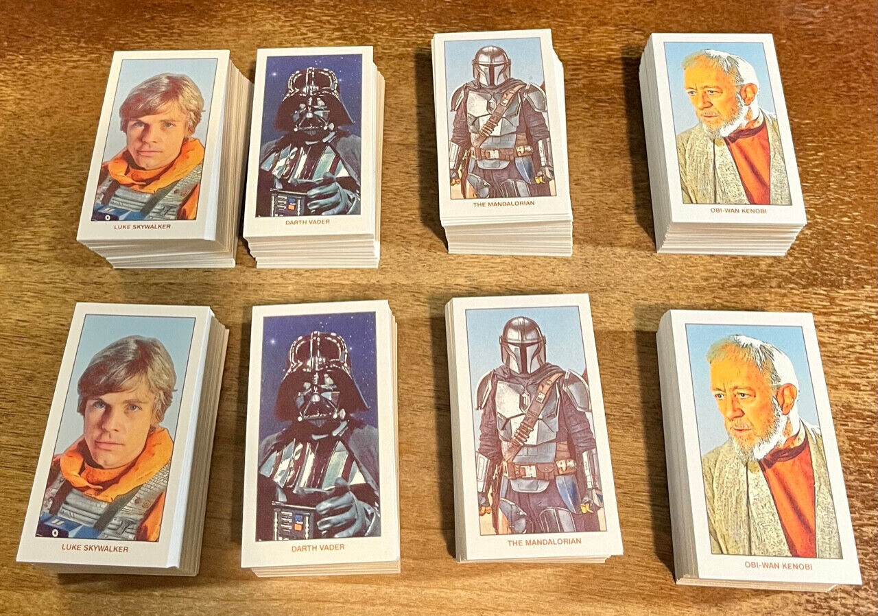 2022 Topps 206 Star Wars Complete Set (Full Run) Waves 1-4 (200 Cards)