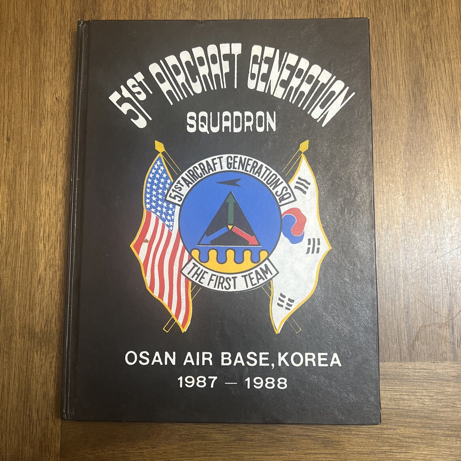 51st Aircraft Generation Squadron The First Team Osan Air Base 1987-1988 Sk17